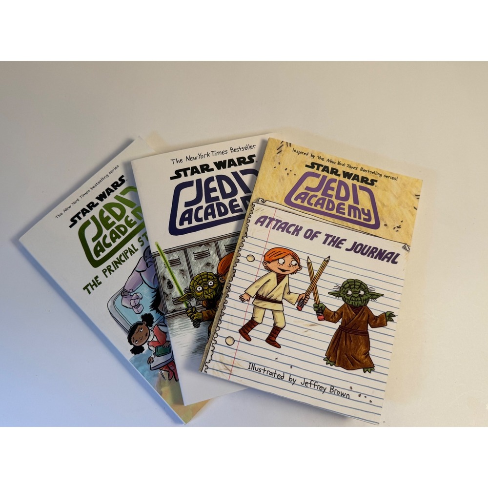 Scholastic Star Wars Jedi Academy Book Lot of 3
